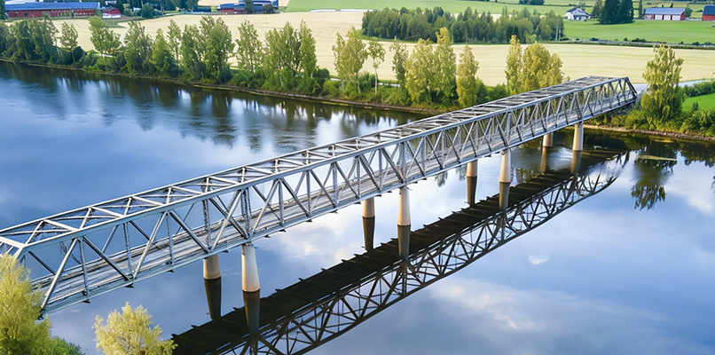 Gantry Pelancaran Cantilevered