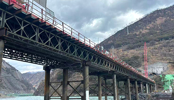 Projek Jambatan Bailey — China