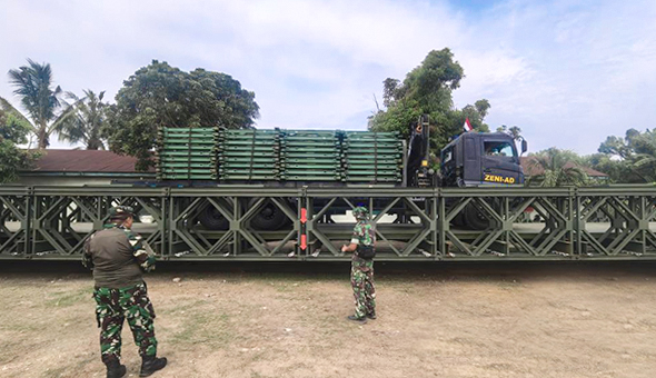 Projek Jambatan Bailey - Indonesia